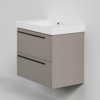 Тумба под раковину La Fenice Elba FNC-01-ELB-C-80-2 матовая Бежевая 80 см